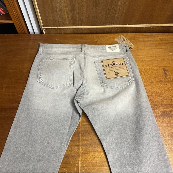 Kennedy Denim Co Company Men’s Selvedge Jeans in Gray T-1 - Picture 5 of 12